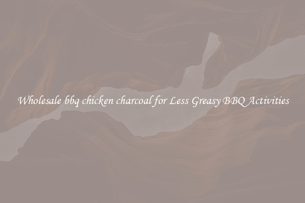 Wholesale bbq chicken charcoal for Less Greasy BBQ Activities