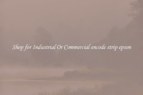 Shop for Industrial Or Commercial encode strip epson